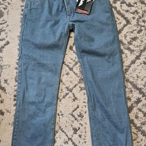 Mens fly racing jean pants resistance 38x34